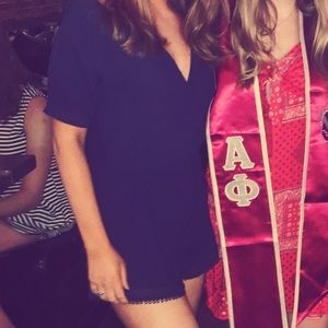 H&M Navy Blue Romper